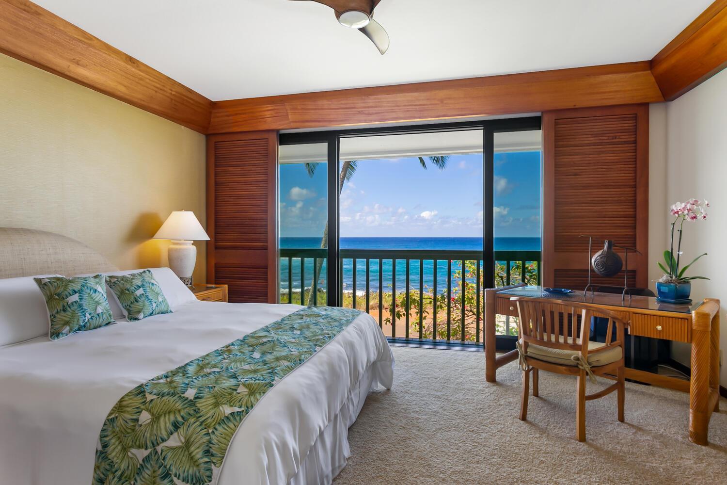 Oceanfront Breezy Corner Unit W Air Conditioning- Alekona Kauai Koloa ภายนอก รูปภาพ