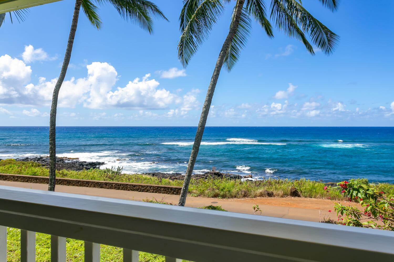 Oceanfront Breezy Corner Unit W Air Conditioning- Alekona Kauai Koloa ภายนอก รูปภาพ