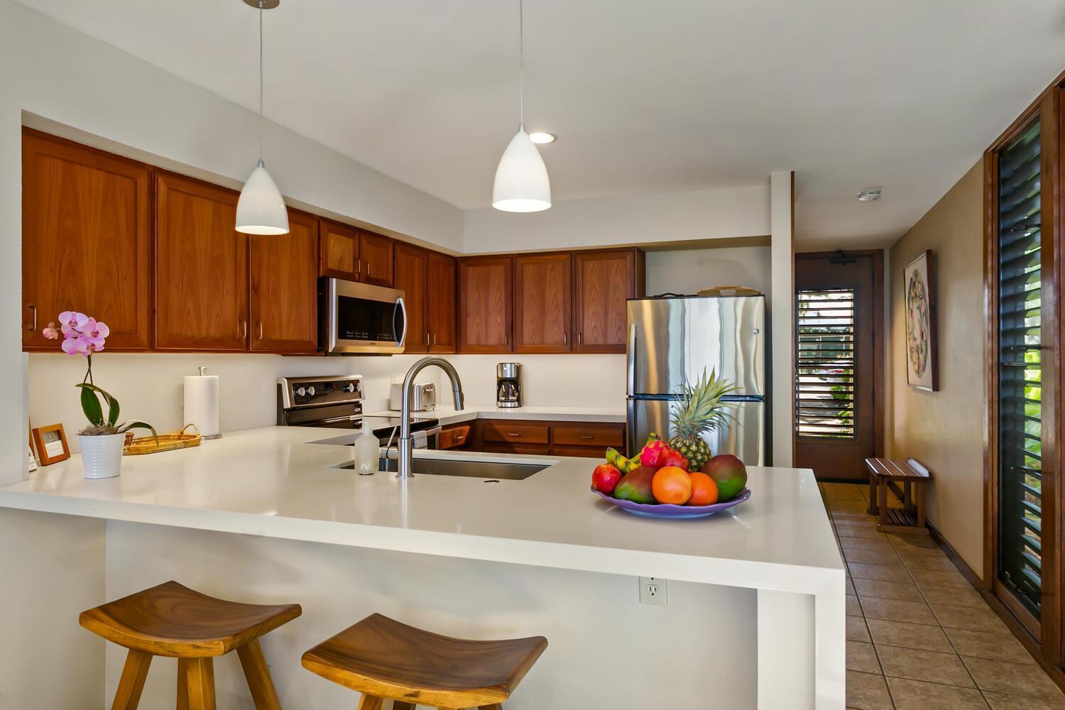 Oceanfront Breezy Corner Unit W Air Conditioning- Alekona Kauai Koloa ภายนอก รูปภาพ
