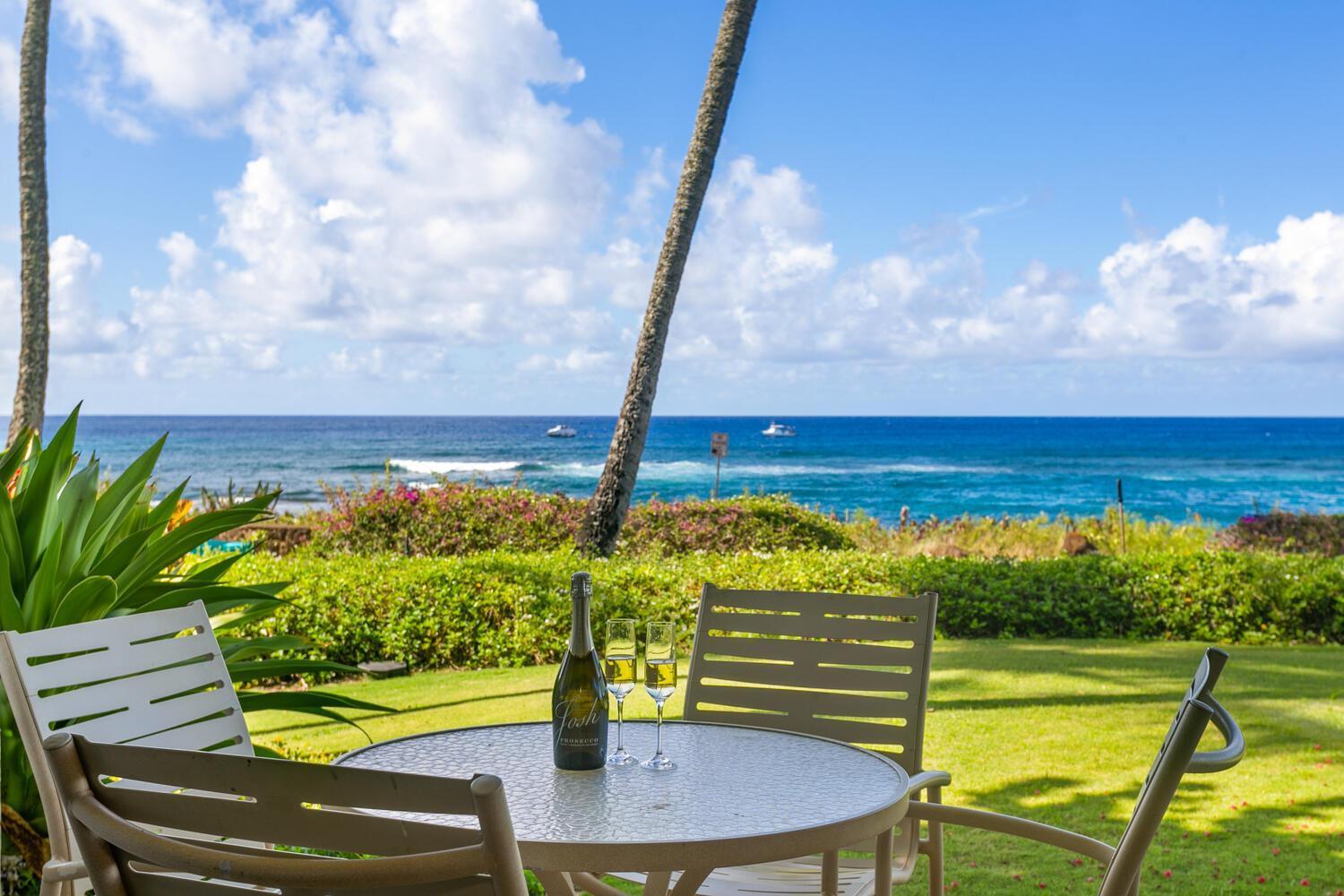 Oceanfront Breezy Corner Unit W Air Conditioning- Alekona Kauai Koloa ภายนอก รูปภาพ